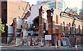 J3373 : Gt Victoria Street Baptist church (demolition) - September 2014(1) by Albert Bridge