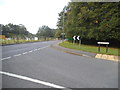 New Lane at the junction of Westfield Road