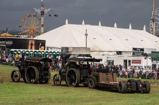 Heavy haulage at the Great Dorset Steam Fair 2014