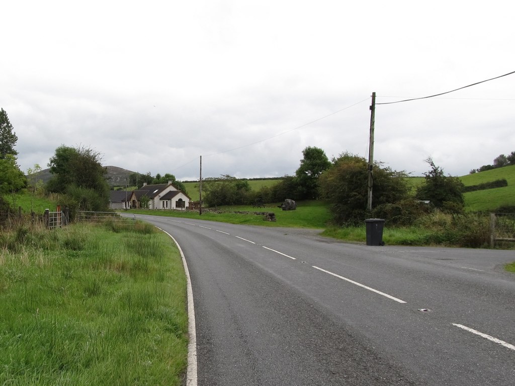 The B30 (Silverbridge Road) west of... © Eric Jones :: Geograph Ireland