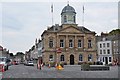 NT7233 : Town Hall and square, Kelso by Jim Barton