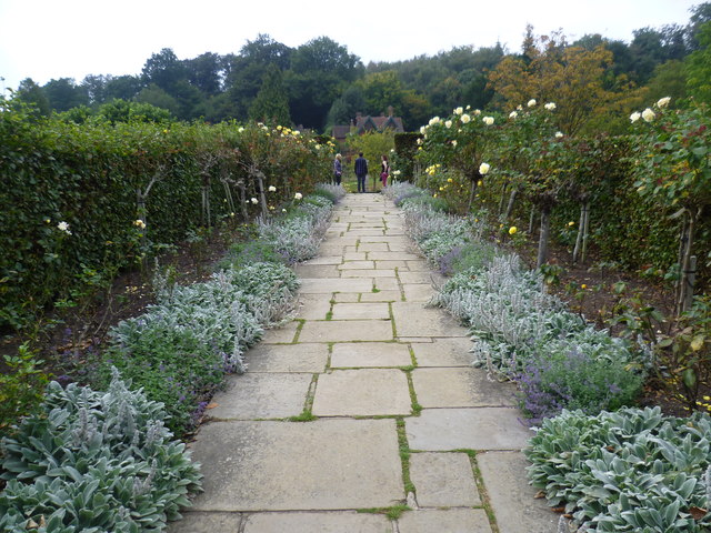 In the walled garden at Chartwell