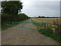 Farm track (bridleway) off Greetwell Lane