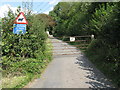 Gated road to Burley