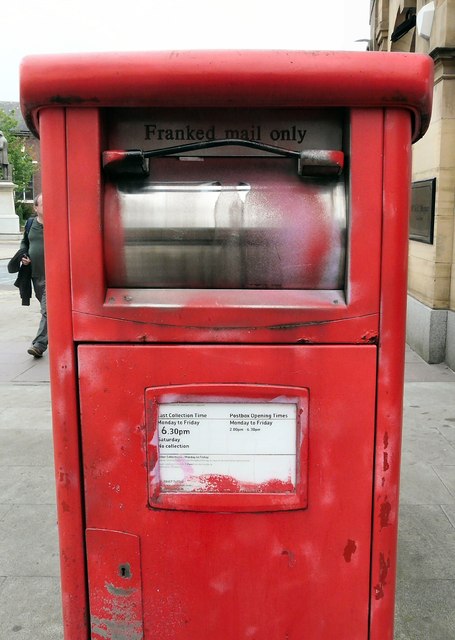 Franked Mail Only