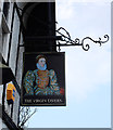 The Virgin Tavern (4) - sign, Tolladine Road, Tolladine, Worcester