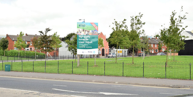Site for social housing, Crumlin Road, Belfast (September 2014)