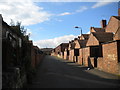 Back alley off Vale Drive, Shirebrook