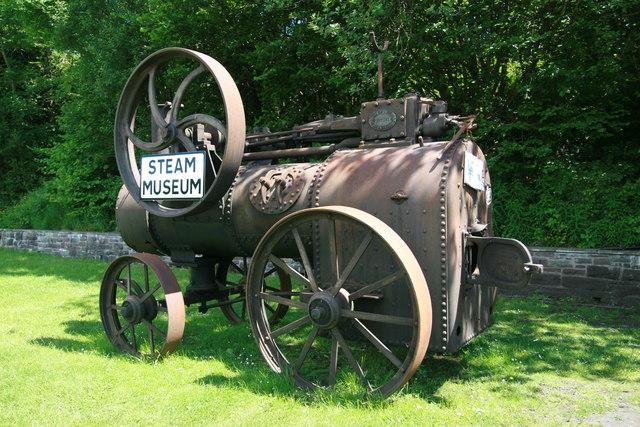 Portable steam engine - Brecon Mountain Railway, Pontsticill