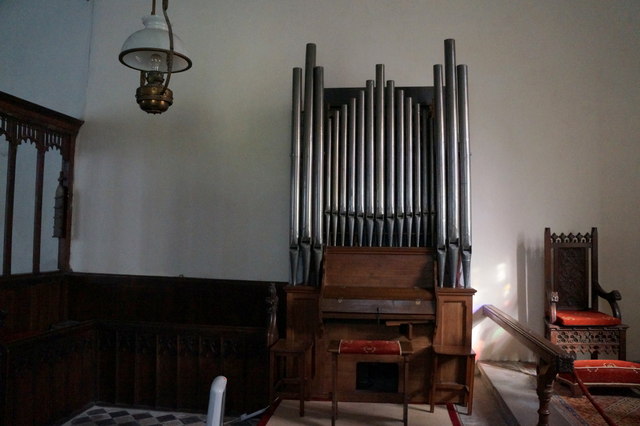 Organ at St Nicholas Church, Grainsby
