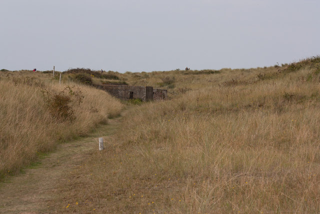 WW2 bunkers, Holme Dunes