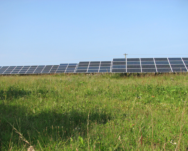 New solar farm at Egmere