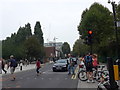 Traffic lights in Manchester Road