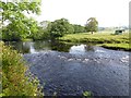 NY7885 : Confluence of  Tarset Burn with the River North Tyne by Russel Wills