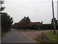 The entrance to West End Farm