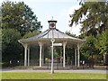 SU6351 : Bandstand, War Memorial Gardens, Basingstoke by Jim Osley