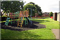 Playground behind the village hall