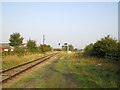 Ruddington: preserved railway north of Asher Lane