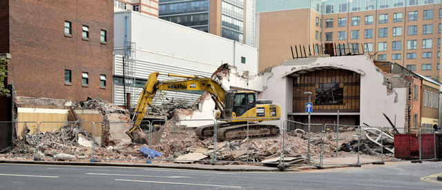 Gt Victoria Street Baptist church, Belfast (demolition) - September 2014(4)