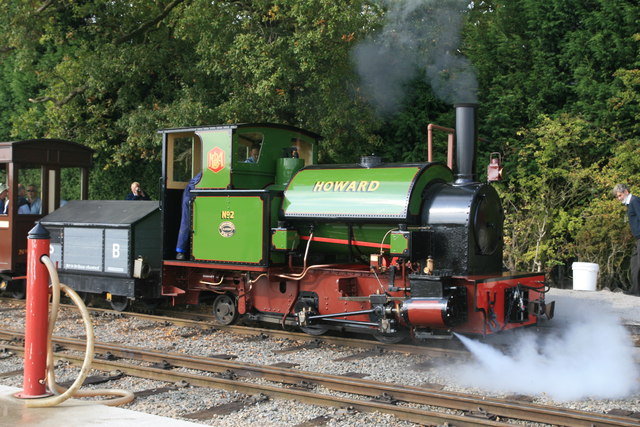 Statfold Barn Railway - Howard © Chris Allen :: Geograph Britain and ...