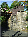 Railway bridge at Bridgend Road