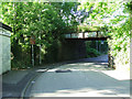 Railway bridge at Bridgend Road