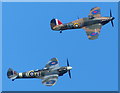 Hurricane and Spitfire