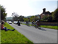 TV5597 : Tour of Britain Cycle Race at Gilberts Drive, East Dean by PAUL FARMER