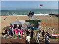 TV6198 : Aunt Sally Stall on Eastbourne Seafront by PAUL FARMER
