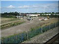 SP5922 : Railway construction northeast of Bicester, 3 August 2014 by Robin Stott