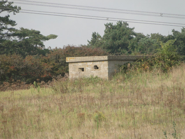 A Suffolk Square pillbox at Sizewell