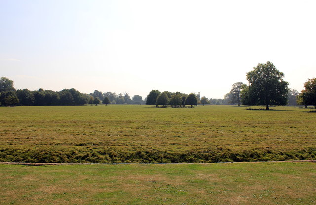 View across the Ha-ha at Attingham Park