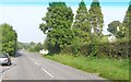 View north-eastwards along the Newry Road on the outskirts of Crossmaglen