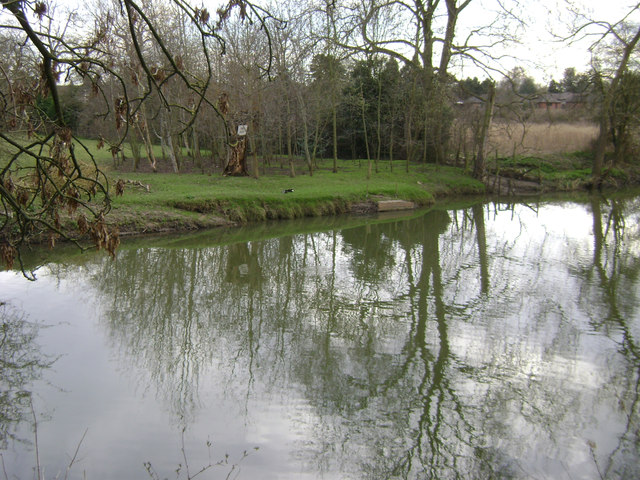 River Avon by Emscote Gardens, Warwick 2014, March 15, 15:42
