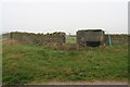 Stone water tank and trough opposite Hadden Farm