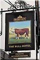 The Bull Hotel sign