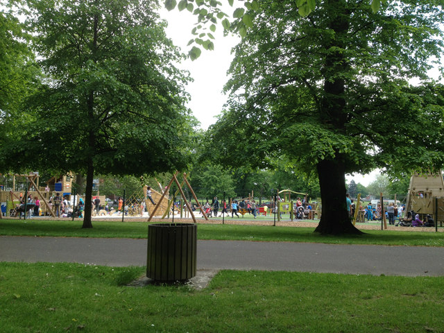 Large playground, Houndwell Park, Southampton