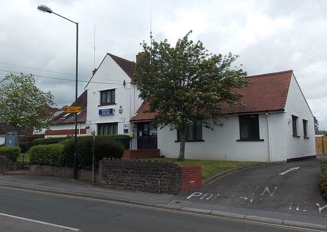 Caldicot Police Station © Jaggery :: Geograph Britain and Ireland