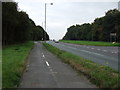 Cycle path beside the A570, Rainford by-pass