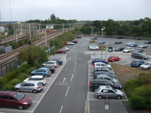 Car park, Liverpool South Parkway Railway Station