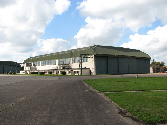Hangar 2 as seen from hangar 1