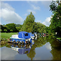 Moored boats near Furness Vale, Derbyshire