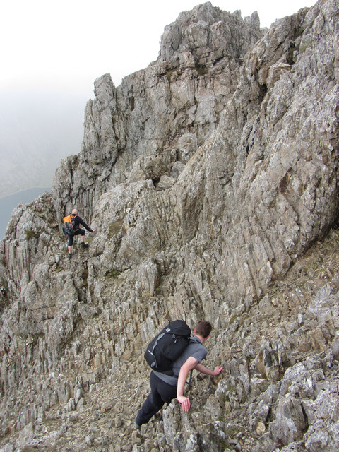 Crib Goch Second Pinnacle C Gareth James Cc By Sa 2 0 Geograph