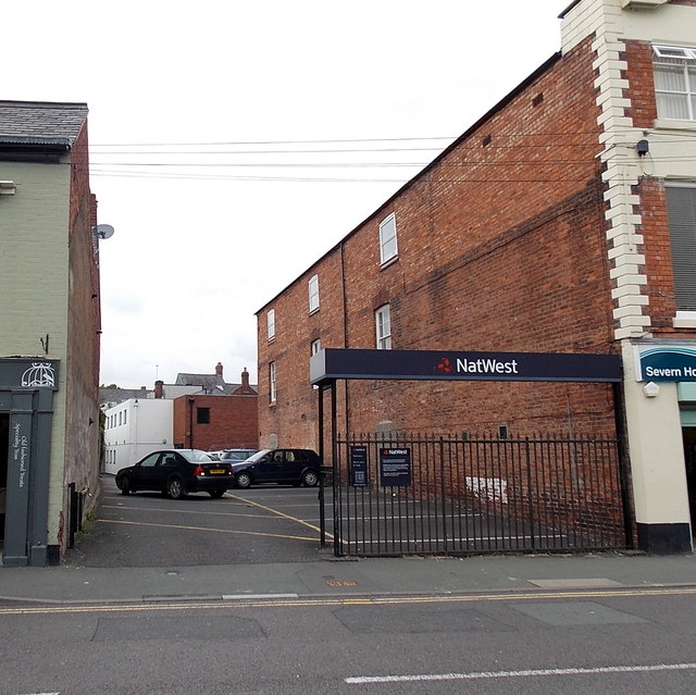 NatWest car park in Oswestry
