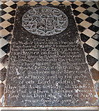 TF7123 : St Andrew, Congham - Ledger slab by John Salmon