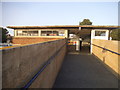 Footbridge through Sudbury Town Station