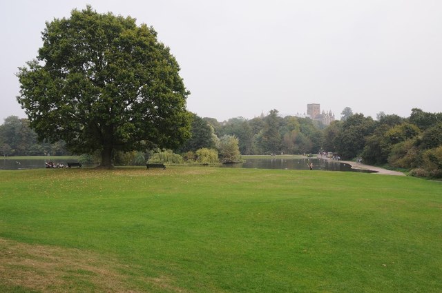 The Lake and St Albans Cathedral