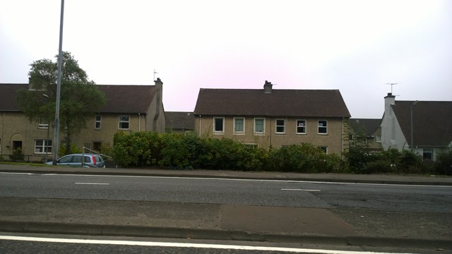 Houses on Dumbuck Road, Dumbarton