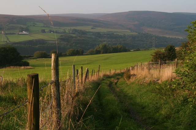 Path from Padfield connecting with the Longdendale Trail