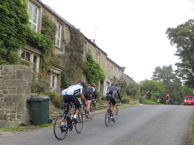 Cyclists in Appletreewick